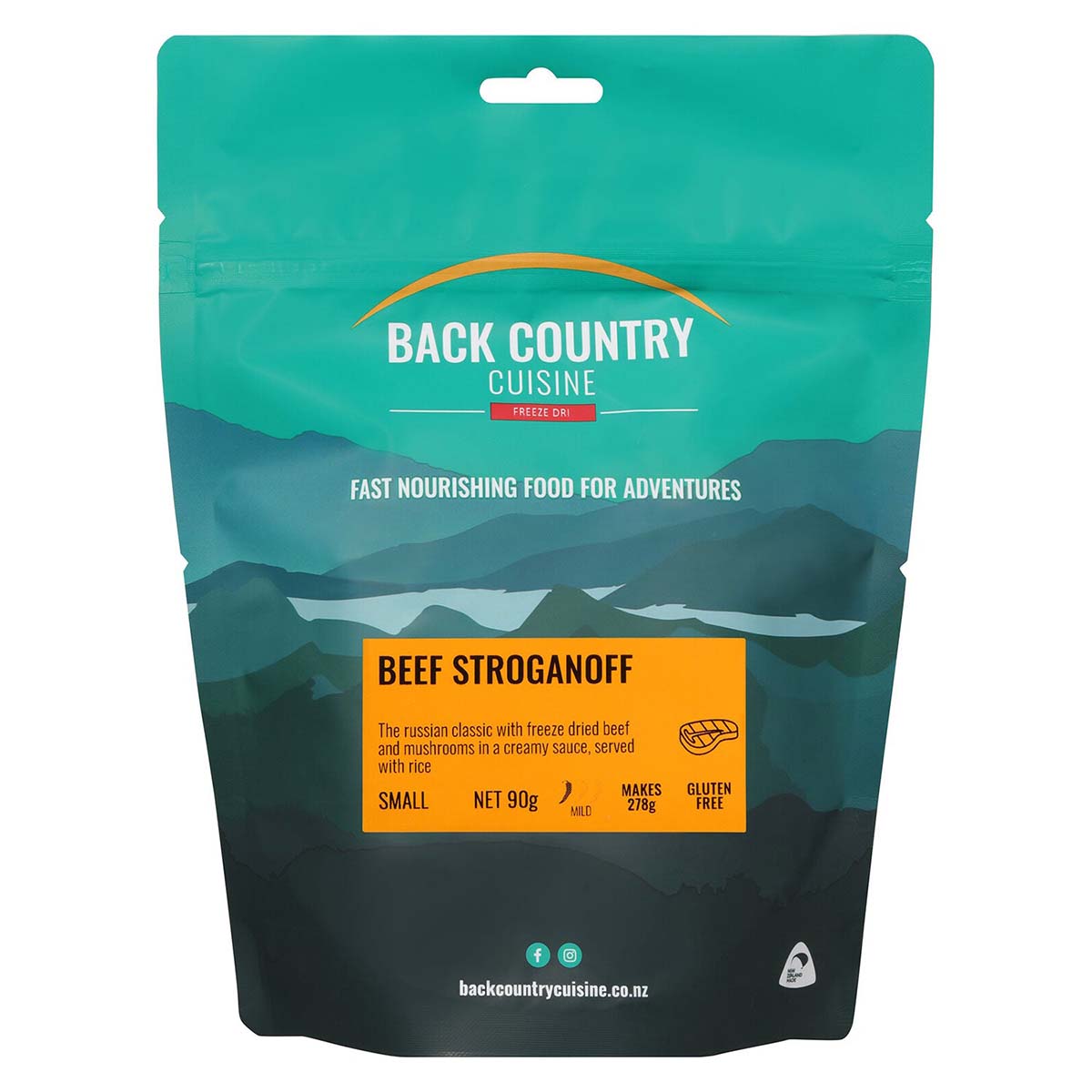 Back Country Cuisine Single Serve Main Meals